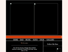 Tablet Screenshot of daneubanksmusic.com